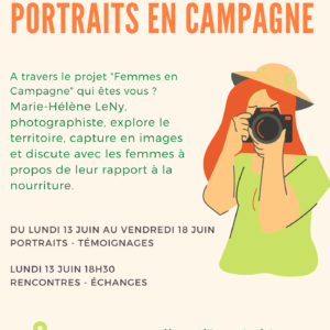 Affiche Portraits en campagne